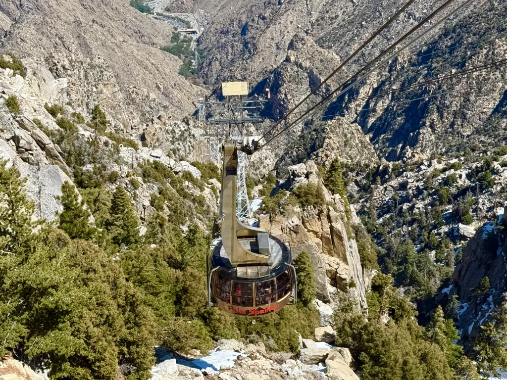 Spectacular views from the Palm Springs Aerial Tramway
