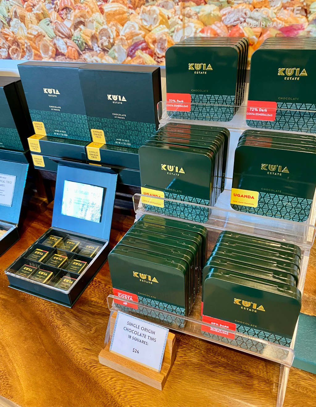 The Delicious Chocolate Varieties of Ku’ia Estate