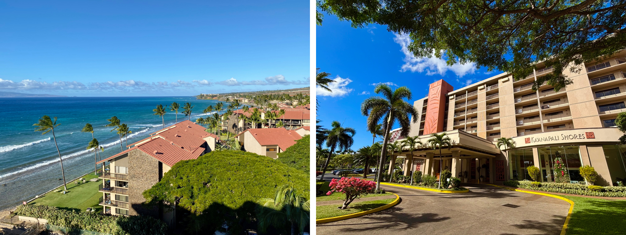 Ocean and Beach vistas at Kaanapali Shores