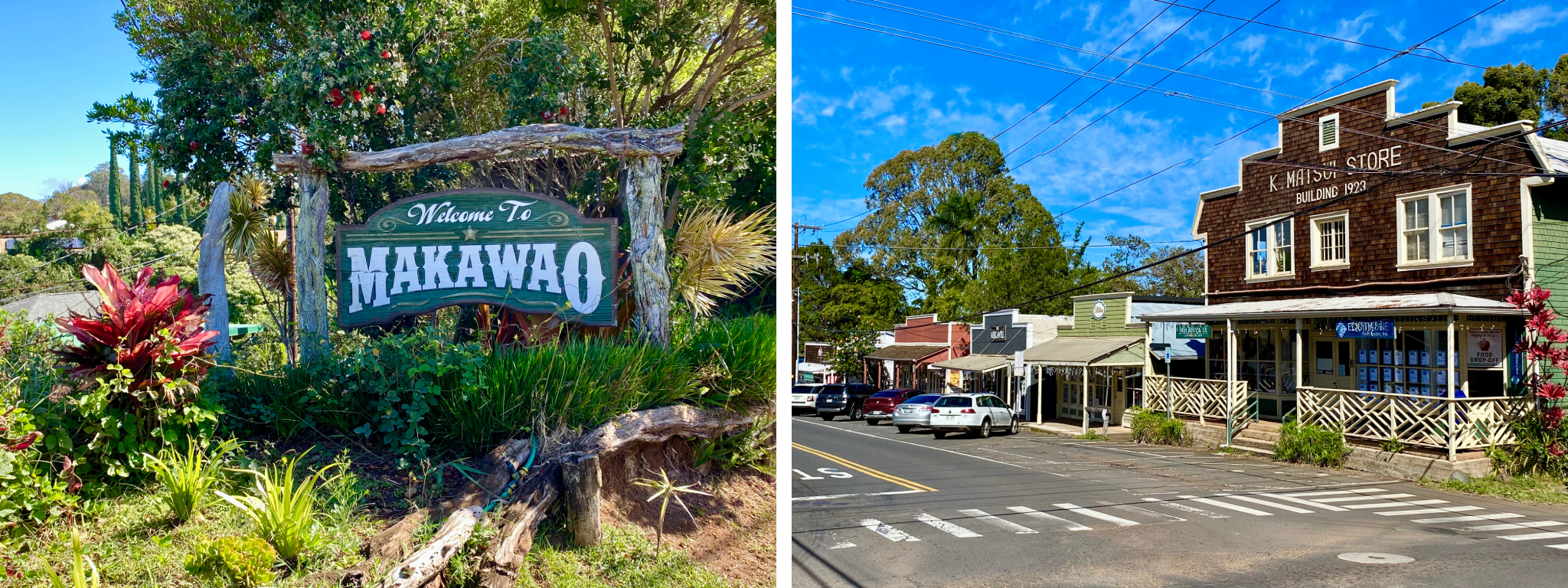 The town of Makawao in Maui’s Upcountry